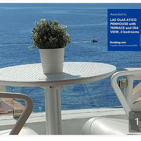 Las Olas Atico Penhouse With Terrace And Sea View, 2 Bedrooms La Caleta  Екстериор снимка