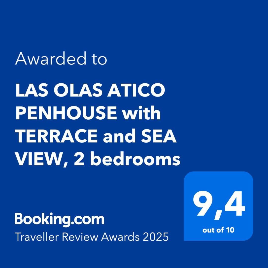 Las Olas Atico Penhouse With Terrace And Sea View, 2 Bedrooms La Caleta  Екстериор снимка